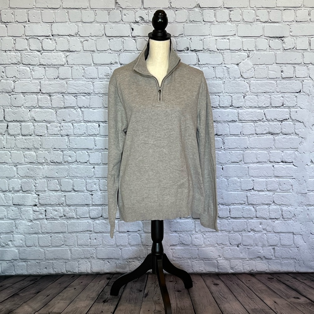 Like New Grey J. Crew Sweater XL